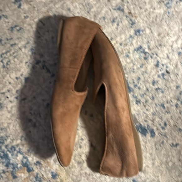 Birdies The Starling Golden oak suede slipper flats comfort shoes Sz 8 - Picture 5 of 11